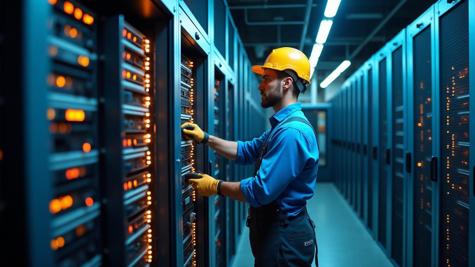 Professional electrical services and data infrastructure in Melbourne